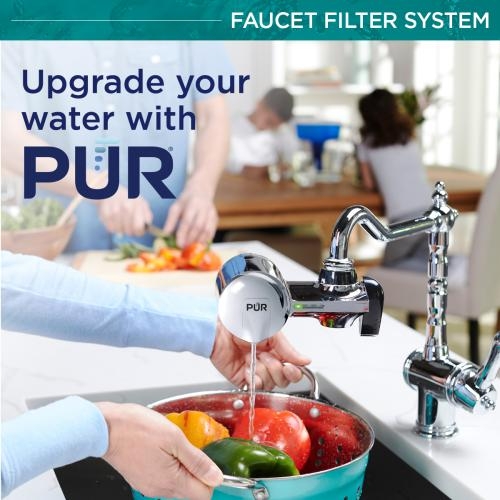 Brita Water Filter for Sink, Faucet Mount Water Filtration System for Tap  Water Auction